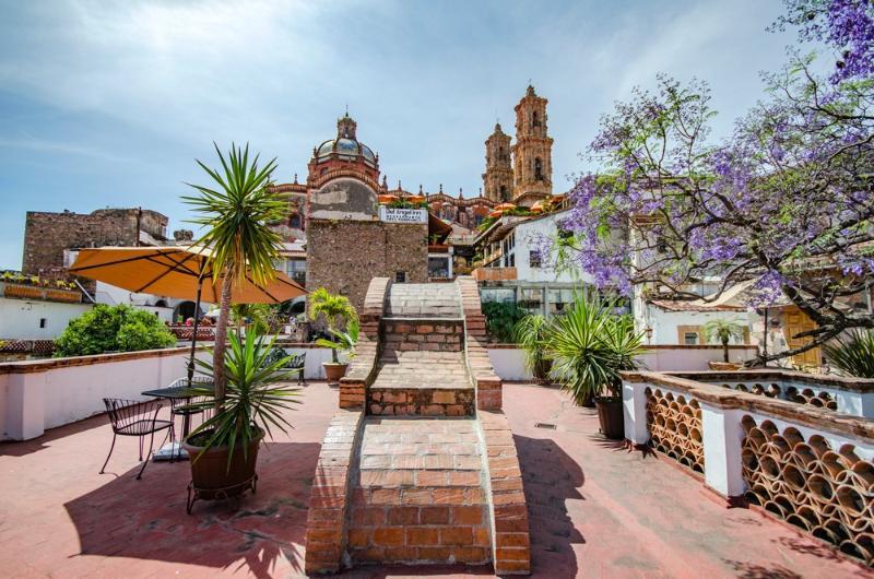 Hotel los Arcos Taxco de Alarcón Exterior foto